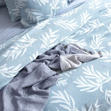 Bahama Flora 100% Cotton Jacquard Quilt Cover Set by Renee Taylor | 4 Sizes 4 Colours