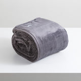 Super Plush Winter Warmth 380GSM Mink Blanket by Renee Taylor | Soft Velvet Feel Thermal Blanket