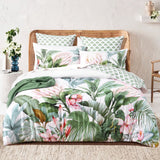 300TC 100% Cotton Reversible Flaura Quilt Cover Set by Renee Taylor | 4 Sizes