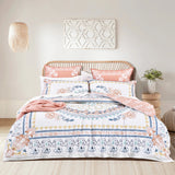 300TC 100% Cotton Reversible Talia Quilt Cover Set by Renee Taylor | 4 Sizes