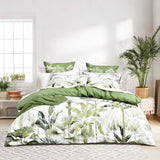 300TC 100% Cotton Reversible Bahamas Quilt Cover Set by Renee Taylor | 4 Sizes