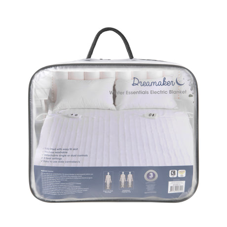 Luxore Superior Washable Electric Blanket | Warm Heated Topper Underlays