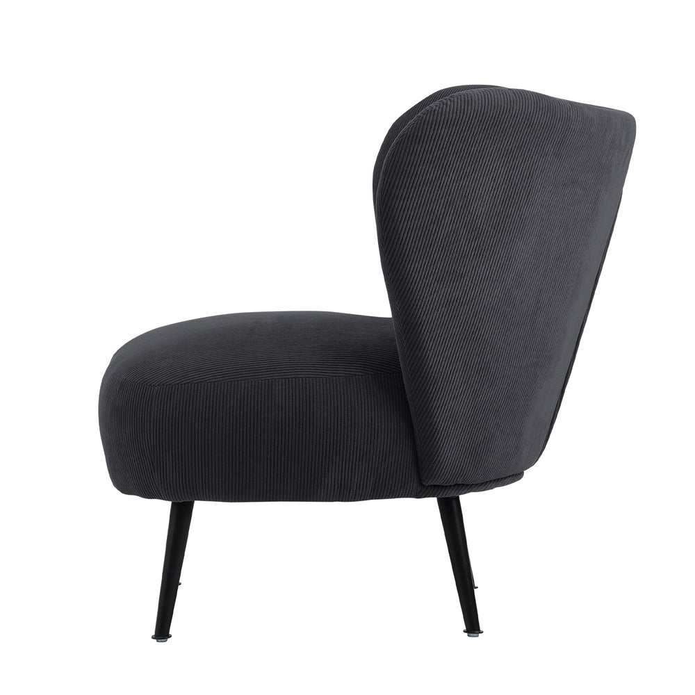 Parisi Luxe Wingback Velvet or Boucle Lounge Chair | Plush Soft Pillow Cushion Stunning Armchair