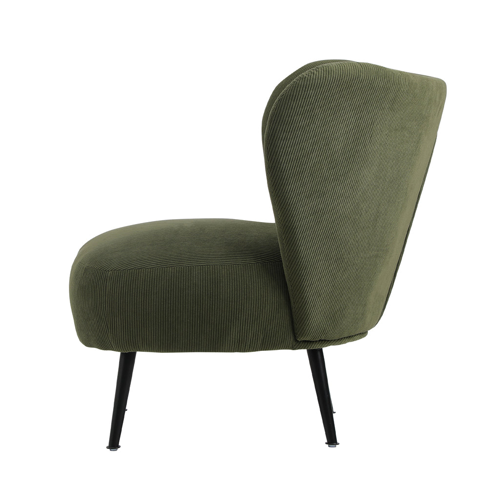 Parisi Luxe Wingback Velvet or Boucle Lounge Chair | Plush Soft Pillow Cushion Stunning Armchair