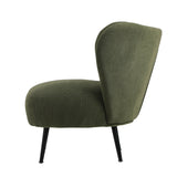 Parisi Luxe Wingback Velvet or Boucle Lounge Chair | Plush Soft Pillow Cushion Stunning Armchair