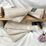 Ramesses Ultra Plush Bamboo Egyptian Cotton 6 Piece Hand Towel Set | Hotel Quality Antibacterial 600GSM 6pc Hand Towels Set | 7 Colours