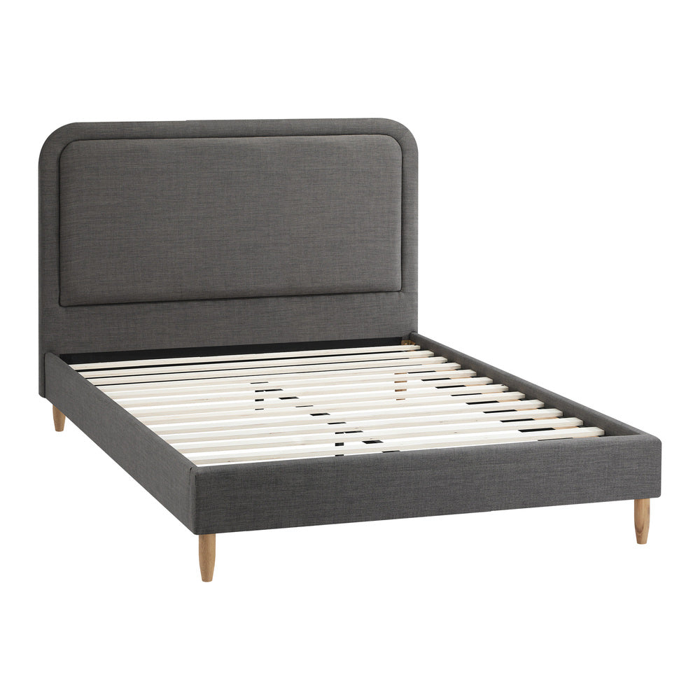 Scandi Allure Premium Fabric Bed Frame| Cushioned Touch High Quality Fabric Bed | 4 Sizes