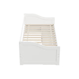 Reggio Milos Kids Trundle Storage Bed | Kids Two in One Daybed Single Size and Multi Storage Trundle