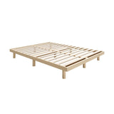 Scandi Rearo Premium Timber Platform Bed | High Quality Wooden Slimline Floating Bed Base