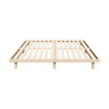 Scandi Rearo Premium Timber Platform Bed | High Quality Wooden Slimline Floating Bed Base