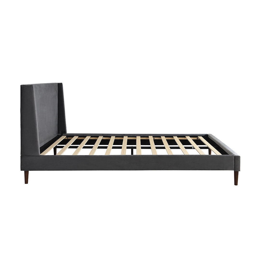 Luxore Velvet Touch Firenze Bed Frame | Premium Soft Plush Velvet Bed in 2 Colours | 2 Sizes