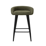 Set of Two Miami Boucle Fabric Barstools | Stylish Modern Boucle Barstools Set