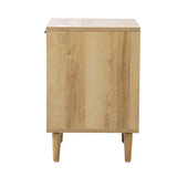 Aspire Modern Two Drawer Bedside Table | Modern Wooden Storage Unit Nightstand in 2 Colours