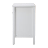 Sannero Hampton Style Bedside Table | Traditional White Bedside Table and Storage Drawers