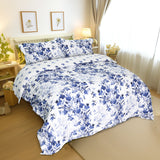 Premium 2000TC Printed Bamboo Quilt Cover Set | Ramesses Bedding Cooling Hypo-Allergenic Duvet Cover