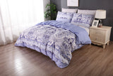 Ramesses 2000TC Printed Bamboo Quilt Cover Set | Cooling Hypo-Allergenic Breathable Duvet Cover