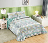 Ramesses 2000TC Printed Bamboo Quilt Cover Set | Cooling Hypo-Allergenic Breathable Duvet Cover