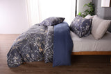 Ramesses 2000TC Printed Bamboo Quilt Cover Set | Cooling Hypo-Allergenic Breathable Duvet Cover