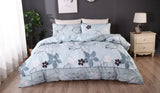 Ramesses 2000TC Printed Bamboo Quilt Cover Set | Cooling Hypo-Allergenic Breathable Duvet Cover