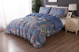 Ramesses 2000TC Printed Bamboo Quilt Cover Set | Cooling Hypo-Allergenic Breathable Duvet Cover