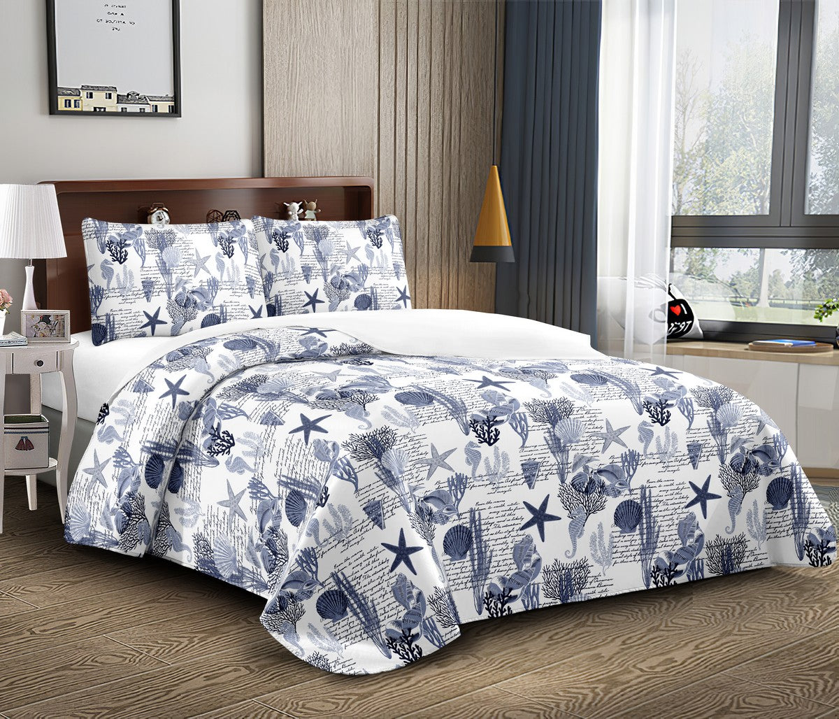 Ramesses 2000TC Printed Bamboo Quilt Cover Set | Cooling Hypo-Allergenic Breathable Duvet Cover