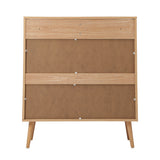 Cozzi 5 or 6 Draw Modern Dresser Tallboy | Multi Chest Of Drawers Wooden Storage Unit