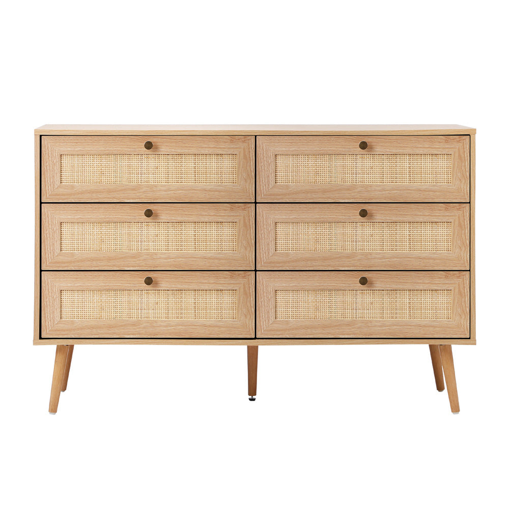 Cozzi 5 or 6 Draw Modern Dresser Tallboy | Multi Chest Of Drawers Wooden Storage Unit