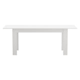 Bianco Nuovo Extendable 160-200cm Dining Table | Wooden Finish Modern Kitchen Table in 3 Colours