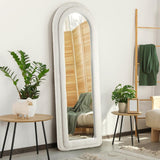 Piazzi Boucle XL Floor or Free Standing Designer Mirror | Abstract 166 x 60cm Feature Décor Mirror | 4 Designs