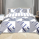 Premium 2000TC Printed Bamboo Quilt Cover Set | Ramesses Bedding Cooling Hypo-Allergenic Duvet Cover