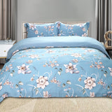 Premium 2000TC Printed Bamboo Quilt Cover Set | Ramesses Bedding Cooling Hypo-Allergenic Duvet Cover