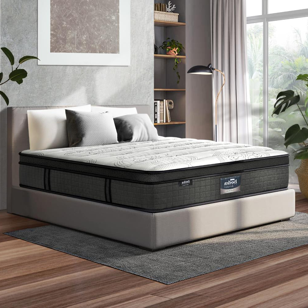 Allure Ultra Plush Latex 9 Zone Dreameasy 34cm Mattress | Full Body Support Medium Firm Hypo Allergenic Bed Matrress | 5 Sizes