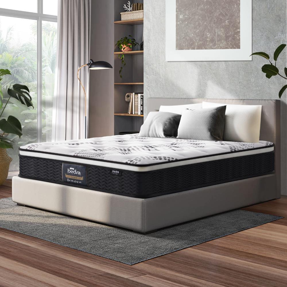 Nuvola Luxe Gel Infused Dreameasy Cooling 22cm Mattress | Full Body Support Medium Firm Hypo Allergenic Bed Matrress | 5 Sizes