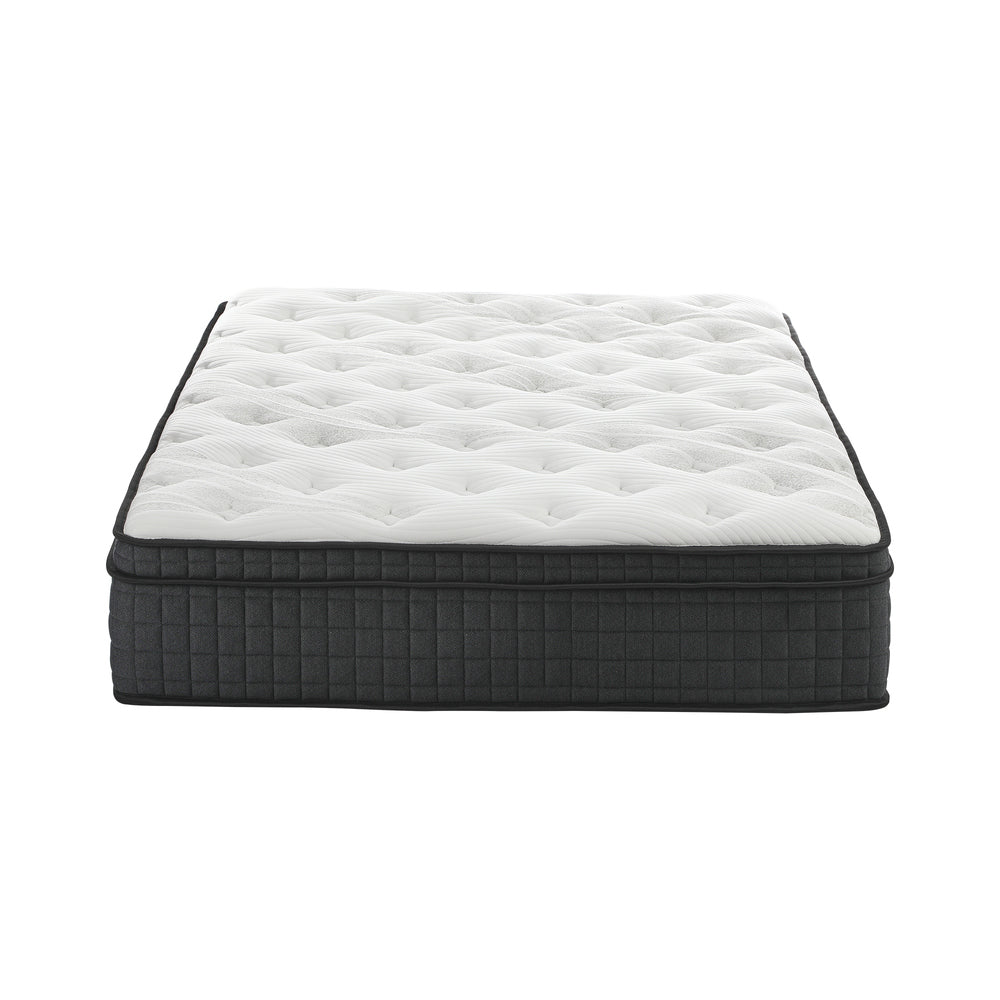 Allure Ultra Cool Gel 7 Zone Dreameasy 34cm Mattress and Bonus Pillow | Full Body Support Medium Firm Matrress