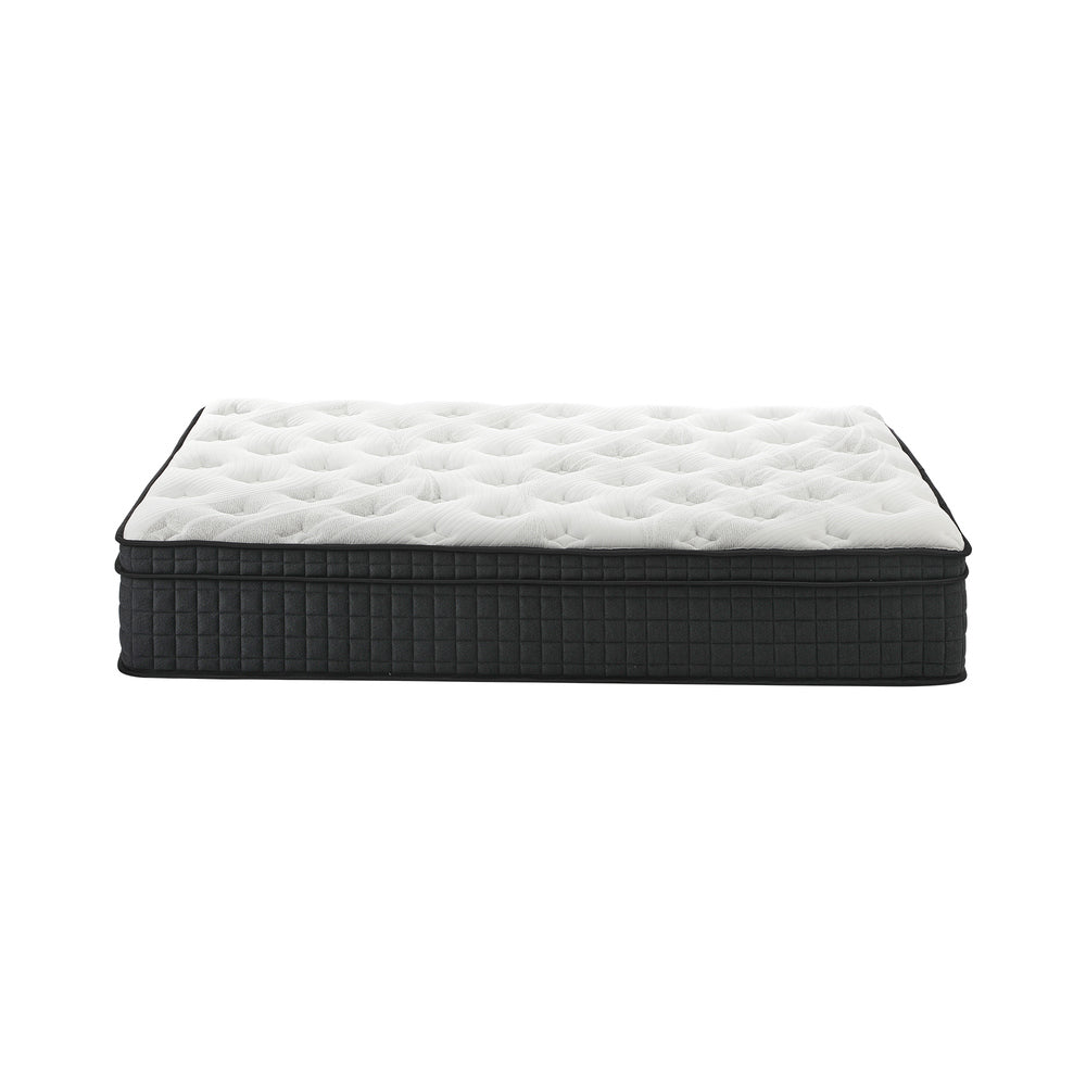 Allure Ultra Cool Gel 7 Zone Dreameasy 34cm Mattress and Bonus Pillow | Full Body Support Medium Firm Hypo Allergenic Bed Matrress | 5 Sizes