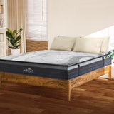 Marino Plush 100% Natural Latex 9 Zone Silver Ion 36cm Mattress | 360 Degree Ventilation Cooling Medium Firm