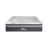 Marino Plush 100% Natural Latex 9 Zone Silver Ion 36cm Mattress | 360 Degree Ventilation Cooling Medium Firm