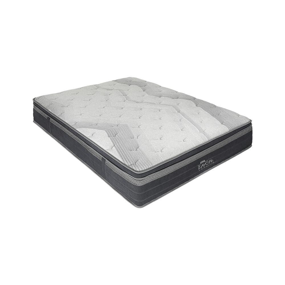 Marino Plush 100% Natural Latex 9 Zone Silver Ion 36cm Mattress | 360 Degree Ventilation Cooling Medium Firm