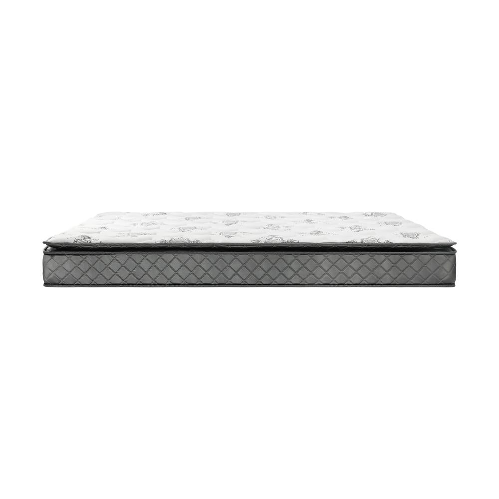 Pulsar 6 Turn Coil Bonnell Spring  Plush Pillowtop 21cm Mattress | Full Body Support Ventialted Medium Firm Hypo Allergenic Matrress | 4 Sizes