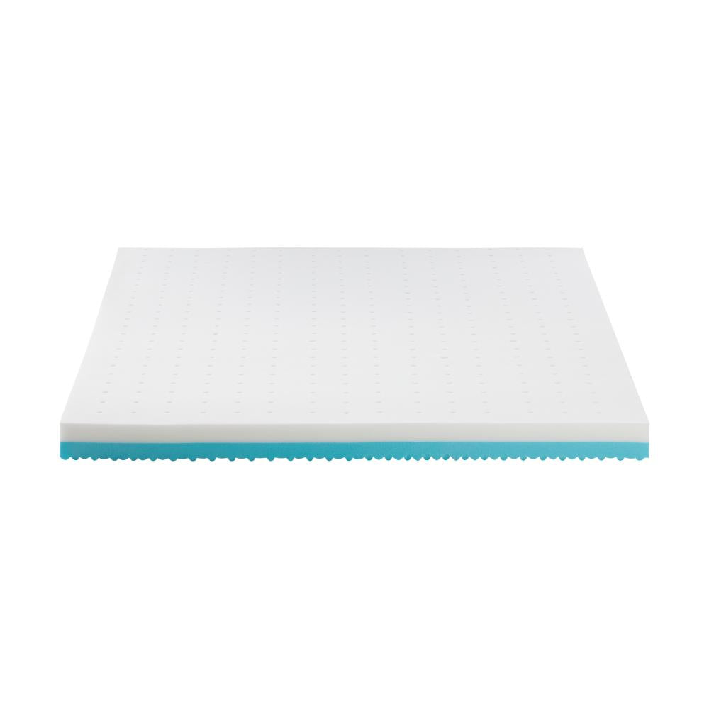 Reversible Coolmax 10cm Ultra Deep GEL Memory Foam Mattress Topper | Fitted Motion Control Cooling Memory Foam Gel Topper