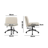 Parisi Retro Mid Back Wide Seat Office Chair |  Adjustable Ultra Comfort Computer Chair | 6 Options