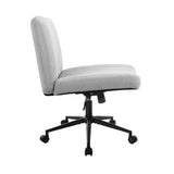 Parisi Retro Mid Back Wide Seat Office Chair |  Adjustable Ultra Comfort Computer Chair | 6 Options