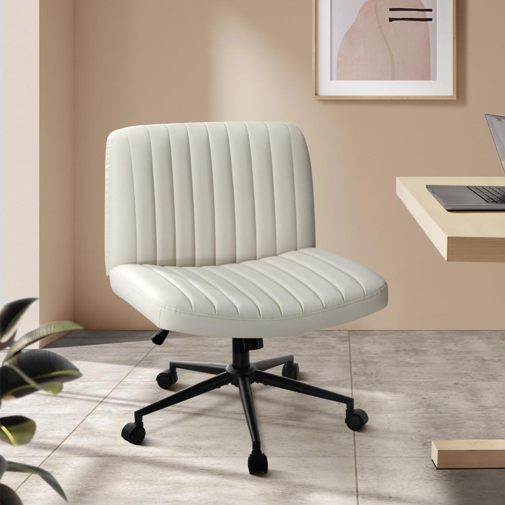 Parisi Retro Mid Back Wide Seat Office Chair |  Adjustable Ultra Comfort Computer Chair | 6 Options