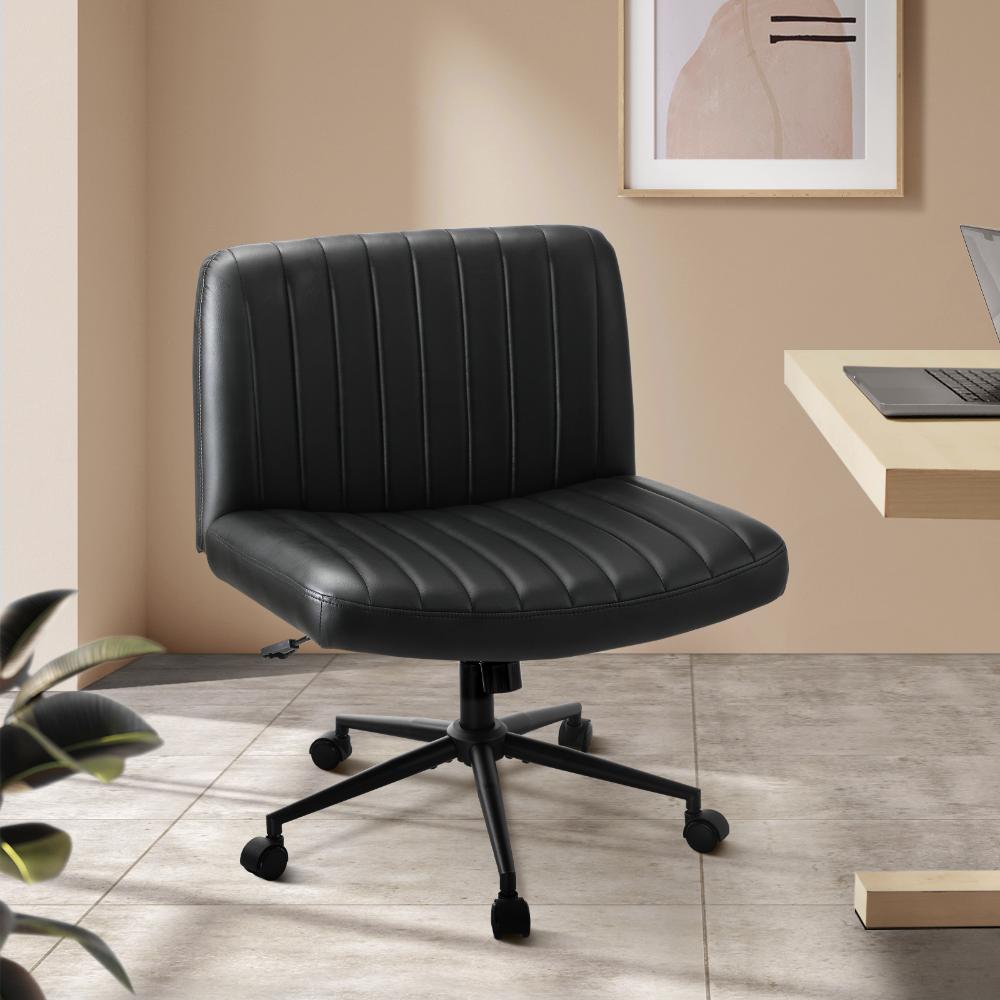 Parisi Retro Mid Back Wide Seat Office Chair |  Adjustable Ultra Comfort Computer Chair | 6 Options