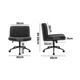 Parisi Retro Mid Back Wide Seat Office Chair |  Adjustable Ultra Comfort Computer Chair | 6 Options