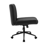 Parisi Retro Mid Back Wide Seat Office Chair |  Adjustable Ultra Comfort Computer Chair | 6 Options