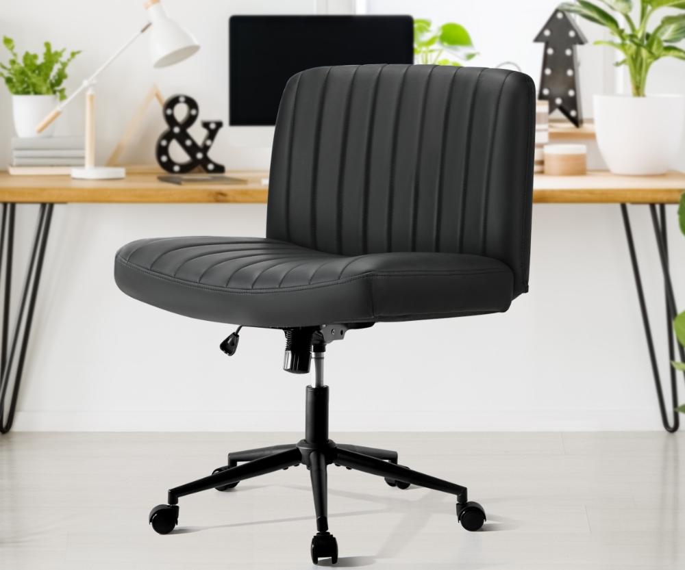 Parisi Retro Mid Back Wide Seat Office Chair |  Adjustable Ultra Comfort Computer Chair | 6 Options