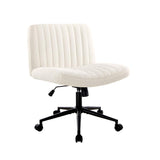 Parisi Retro Mid Back Wide Seat Office Chair |  Adjustable Ultra Comfort Computer Chair | 6 Options