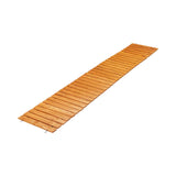 2.4m Wooden Garden Pathway Slats | Portable High Quality Weatherproof Garden Pathway | 2 Finishes