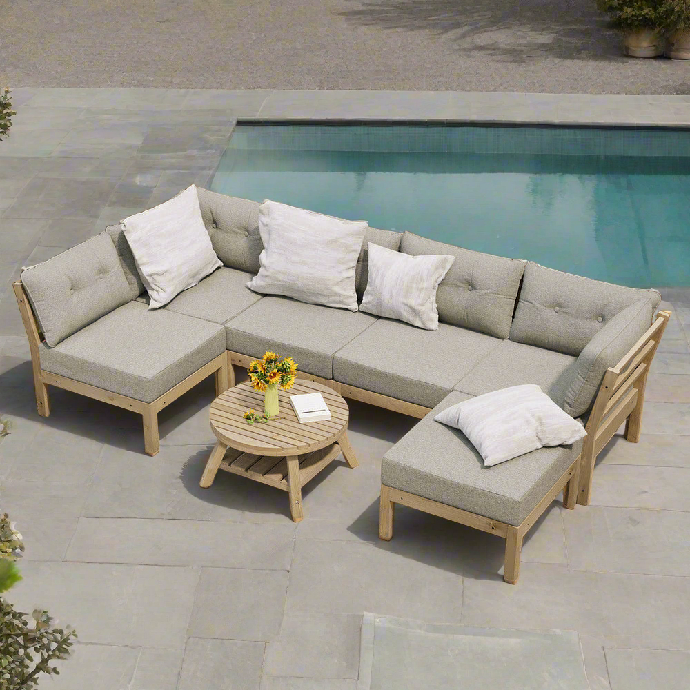 Outdoor lounge set with table sale